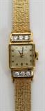Lot#2067, PATEK PHILIPPE DIAMOND AND GOLD LADY'S WATCH, L 6 3/4"