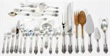 Lot#2126, WALLACE 'GRAND BAROQUE' PATTERN STERLING FLATWARE, 173 PIECES