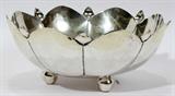 Lot#2129, MEXICAN STERLING BOWL, H 3", DIA 8"