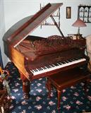 Lot#20, STEINWAY GRAND PIANO, MODEL 'A', H 38", W 55", D 76"