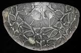 Lot#1005,
R. LALIQUE CRYSTAL SCONCE GLOBE, H 8", W 13 1/2"
