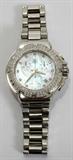 Lot#1033, TAG HEUER STAINLESS STEEL & DIAMOND LADY'S WRISTWATCH