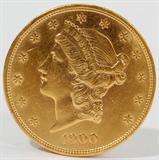Lot#1061, U. S. $20 GOLD COIN, 1900