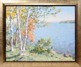 Lot#2012,PIERRE BITTAR (FRENCH/AMERICAN B. 1934), OIL ON CANVAS, BAY AT HARBOR SPRINGS, MI, 24" X 30"
