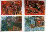 Lot#2036, THEODORE TOBIASSE (FRENCH/ISRAELI B. 1927), 12 LITHOS, 19" X 26", "SONG OF SONGS OF KING SOLOMON"