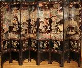Lot#2078, CHINESE COROMANDEL LACQUER EIGHT-PANEL SCREEN, H 84", W 128"