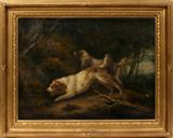 Lot#2116, GEORGE MORLAND, OIL ON CANVAS, 17 1/2" X 23 1/2"