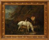 Lot#2115, GEORGE MORLAND, OIL ON CANVAS, 19 1/2" X 25 1/2"