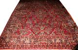Lot#2214, SAROUK WOOL PERSIAN CARPET, C. 1930-1950, 10' 8" X 8' 7"