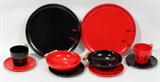 Lot#58, K. LA MOYNE EBONITE DINNER SERVICE, 42 PIECES