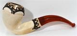 Lot#122, SMOKING PIPE WITH LEATHER CASE