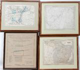 Lot#198, MAPS OF THE MIDWEST & ONTARIO, THREE