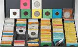 Lot#293, US COIN COLLECTION DIMES, QUARTER, HALFS, DOLLARS, NICKELS, & PENNIES, UNCIRCULATED TO GOOD