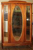 Lot#1089, MAHOGANY ARMOIRE, C. 1880, H 87", W 51"