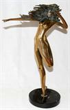 Lot#1127, TOM BENNETT (1928-), BRONZE SCULPTURE, A.P., H 14", W 10", 'RAINDANCER'