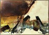 Lot#2003, CHUANG CHE (CHINESE AMERICAN B. 1934), OIL ON CANVAS, 35" X 51", ABSTRACTION