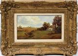 Lot#2015, JOSEPH THORS (BRITISH BORN CIRCA 1843-1898), OIL ON WOOD PANEL, 5 1/2" X 10"
