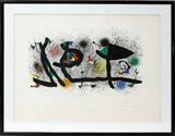 Lot#2028, JOAN MIRO (SPANISH 1893-1983), COLOR LITHOGRAPH, 18" X 24" IMAGE, "LAZARRO SCULPTURE II"