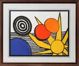 Lot#2031, ALEXANDER CALDER (AMERICAN 1898-1976), COLOR LITHOGRAPH, 19" X 25", "SUNBURST"
