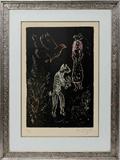 Lot#2032,MARC CHAGALL (FRENCH/RUSSIAN 1887-1985), LITHOGRAPH, 22" X 15", "SUMMER NIGHT"
