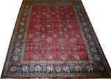 Lot#2073, TABRIZ PERSIAN RUG, C. 1950-60, 12' 6" X 9' 6"