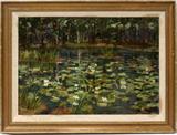 Lot#2094, ALBERT SCOTT, OIL ON ARTIST BOARD 14" X 20"