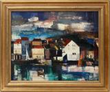 Lot#2092, ZOLTAN SEPESHY, OIL ON BOARD, 16" X 20"