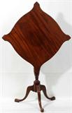 Lot#2147, AMERICAN MAHOGANY TILT-TOP TABLE, H 29", DIA 30"