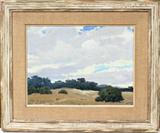 Lot#6, ARTHUR HILL GILBERT (AMERICAN, 1894-1970), OIL ON BOARD, 9" X 12", 'SKYLINE HIGHLANDS'