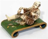 Lot#217, JAPANESE IVORY NETSUKE, H 2"