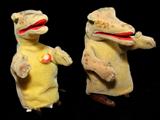 Lot#235, STEIFF ALLIGATOR HAND PUPPETS, TWO, L 9 1/2"