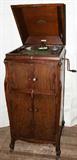 Lot#339, VICTOR TALKING MACHINE, VICTROLA, C1920, H 47", L 21", D 22.5"