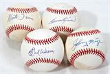 Lot#350, AUTOGRAPHED BASEBALLS AMERICAN AND NATIONAL LEAGUE HALL OF FAME PLAYERS, 5
