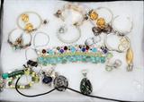 Lot#449, STERLING SILVER JEWELRY, 40 PIECES