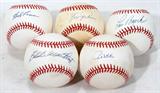 Lot#350, AUTOGRAPHED BASEBALLS AMERICAN AND NATIONAL LEAGUE HALL OF FAME PLAYERS, 5