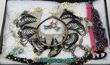 Lot#460, COSTUME JEWELRY, INCLUDING WATCHES & NECKLACES