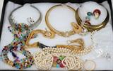 Lot#459, COSTUME JEWELRY, INCLUDING NECKLACES & EARRINGS