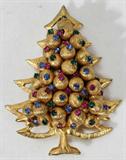 Lot#480, HATTIE CARNEGIE CHRISTMAS TREE BROOCH