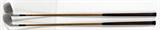 Lot#495, VINTAGE SIGNED, ROBT. T. JONES GOLF CLUBS, PAIR, SPALDING TOURNAMENT # 7,#8. 2, L 38" LONG
