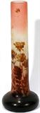 Lot#1002, GALLE CARVED CAMEO GLASS VASE, C. 1900, H 13.5"