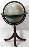 Lot#1040, RAND MCNALLY & CO. TERRESTRIAL GLOBE, C. 1920, H 18", 39" OVERALL