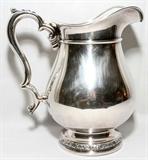 Lot#1105, INTERNATIONAL 'PRELUDE' STERLING WATER PITCHER, H 9"
