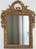 Lot#1111.FRENCH STYLE GILT WOOD MIRRORS, TWO, 34" X 25"