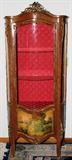 Lot#1125, FRENCH LOUIS XV STYLE VITRINE WITH BRONZE MOUNTS, H 74", W 33"