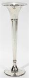 Lot#1180, TIFFANY & CO. WEIGHTED STERLING TRUMPET VASE, H 10"