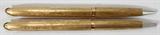 Lot#1253, KREISLER 14KT YELLOW GOLD PEN & PENCIL SET