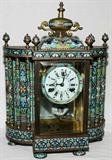 Lot#1264, CHINESE CLOISONNÉ CLOCK, H 18", W 13"
