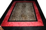 Lot#1400, WOOL ANIMAL PRINT RUG, 11' 3" X 9' 2"
