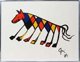 Lot#1432, ALEXANDER CALDER (AMERICAN 1898-1976), LITHOGRAPH, 20" X 26", 'BEASTIE'