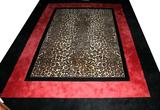 Lot#1401, WOOL ANIMAL PRINT RUG, 11' 3" X 9' 2"